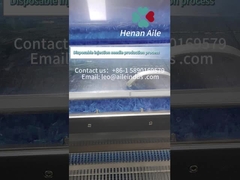 Disposable injection needle production process