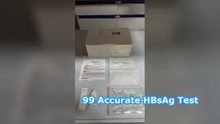 Introduce HBsAg Rapid Test Kit Clinical Diagnostic Consumables Accuracy Over 99% For You