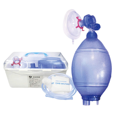 Buy Medical Disposable PVC Manual Resuscitator Ambu Bag Handhold Artificial Emergency Manual Resuscitator online manufacture
