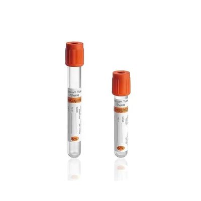 Buy Pro-Coagulation Tube Type PET Or Glass Material Sterilized Vacuum Blood Collection Tube online manufacture