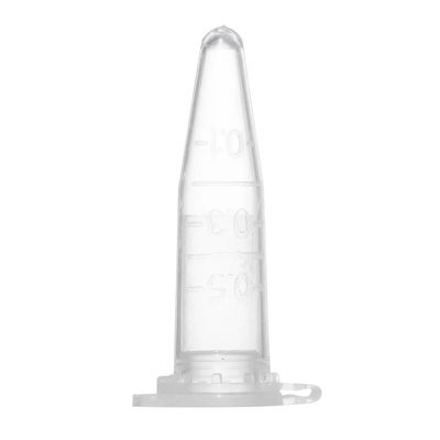 Buy 0.2ml 0.5ml 1.5ml Sterile PP Plastic Conical Micro Centrifuge Tube With Cap online manufacture