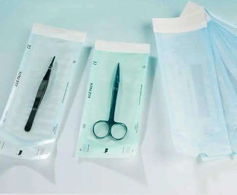 Buy 5.7 Cm X 13 Cm Medical Sterile Bag Dental Packaging Peel Pack Self Seal used for Sterilizing Dental Medical Instruments online manufacture