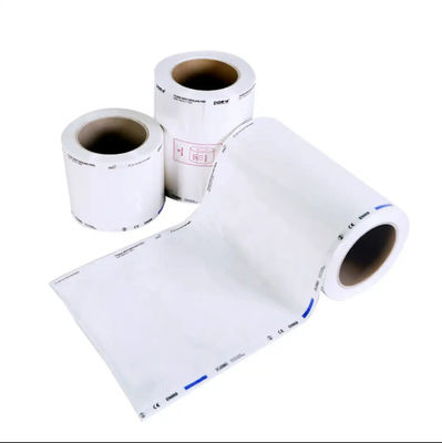 Buy 200mm*100mm Tyvek 2FS/1059B/1073B Medical Sterile Tyvek Pouches Reels Roll For Plasma Sterilization online manufacture
