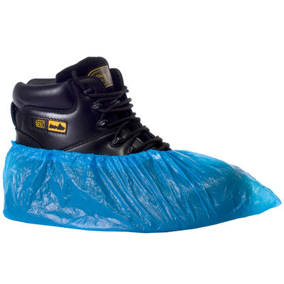 Buy Disposable Non-Slip Non-Woven PP & CPE Shoe Covers for Hospital Use, OEM Available online manufacture