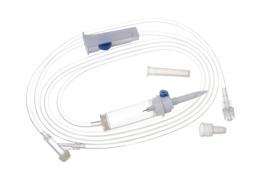 Buy ISO Certificate Admin Disposable Infusion Set 15 drops Sterile Y Injection Tube Customized online manufacture