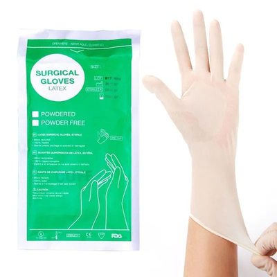 Buy Sterile Chemical Gloved -medica Disposable Examination Powered Surgical Powder Free Medical Latex Gloves for Hospital online manufacture