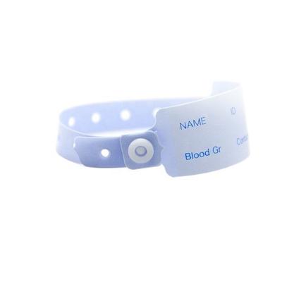 Buy Sterilized Waterproof Comfort-Fit Patient ID Bracelet Hospital Wristband for Surgical Medical Use online manufacture