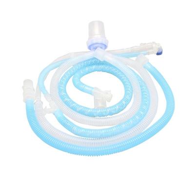 Buy 1.8m Disposable Anesthesia Breathing Circuit with Integrated Sampling Tube and Single/Double Water Cup Options online manufacture