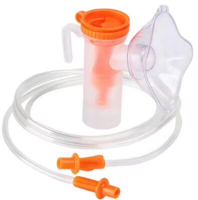 Buy Medical-Grade Disposable Oxygen Mask with Leak-Proof Nebulizer Cup for Effective Respiratory Therapy online manufacture