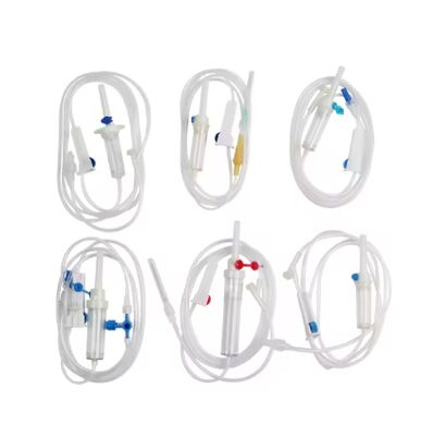 Buy AILE Brand Disposable Infusion Set IV Set with 60 drops/ml Flow Rate Non-Toxic for Pediatric Patient Care online manufacture