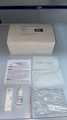Buy Typhoid Combo Test for Simultaneous Detection of S. Typhi and S. Paratyphi with 15 Minute Results and No Cold Chain Required online manufacture
