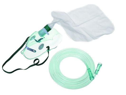 Buy Green Non Rebreather Bag PVC O2 Reservoir Bag Transparent Mask online manufacture