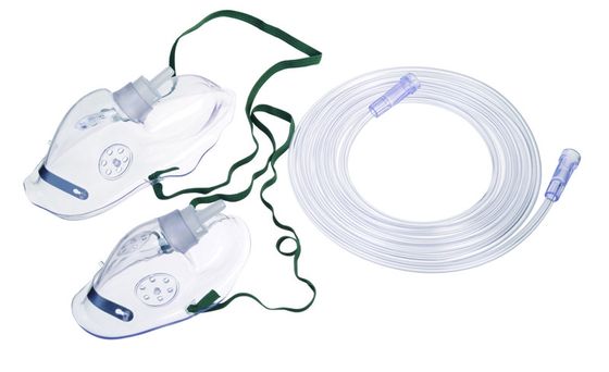 Buy ISO13485 Oxygen Respirator Face Mask Delivery Pediatric Kinked online manufacture