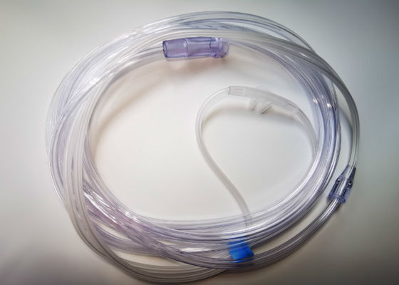 Buy Medical-Grade Curved Nasal Cannula with Oxygen Lumen for Efficient Respiratory Therapy online manufacture