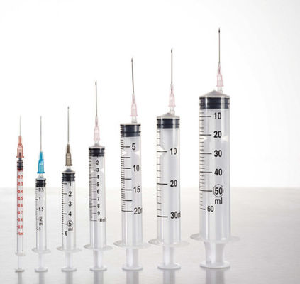 Buy Disposable Sterile 2-part Medical Syringe with Leak-proof and Rubber-free Design for Safe Injections online manufacture