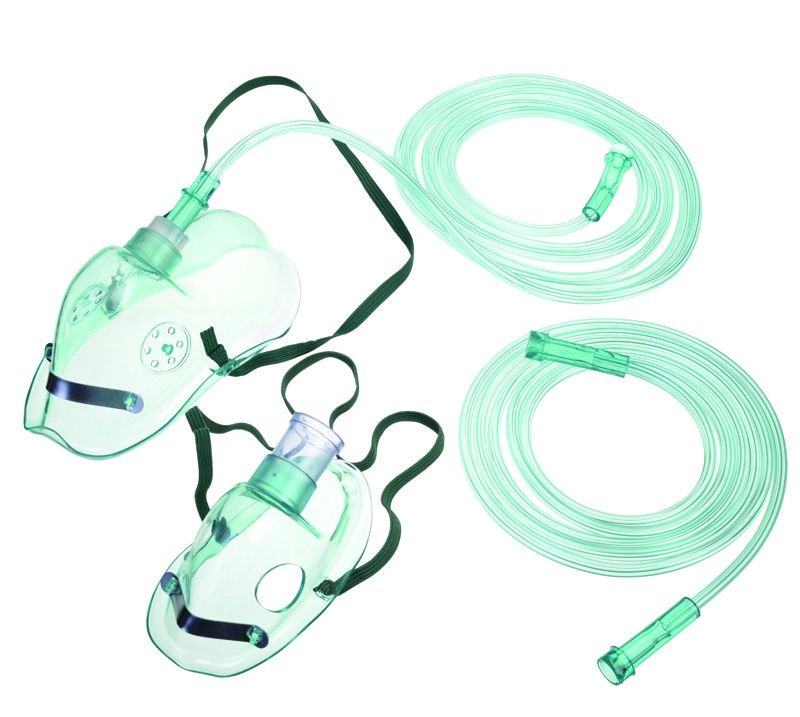 Medical Venturi Oxygen Respirator Face Mask CE ISO13485 Breathing