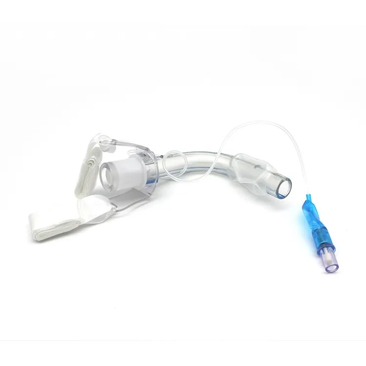 CE ISO Standard And Reinforced Tracheostomy Tube cuffed And Non Cuff