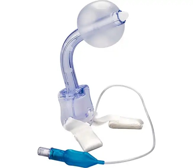 CE ISO Standard And Reinforced Tracheostomy Tube cuffed And Non Cuff