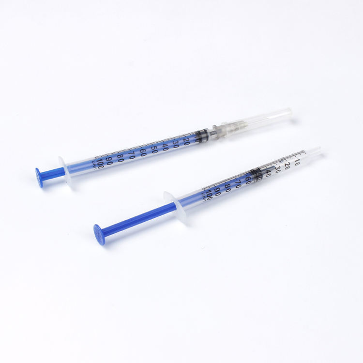 Non Pyrogenic Injection Label Medical Disposable Tuberculin Syringe 1ml Sterile Non-Pyrogenic with ...