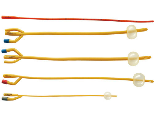 Good price Medical 2 Way Antimicrobial Silicone Coated Latex Foley Catheter Male Fr12-26 online