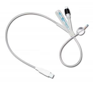 Good price Disposable 100% Silicone Medical Urinary Foley Catheter With Temperature Sensor Probe online