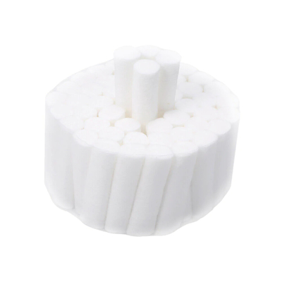 Good price 8mm/10mm Disposable Dental Cotton Rolls Surgical Absorbent 100% Cotton Dental Disposable Product online
