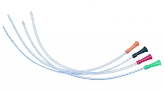 Good price CE ISO Medical Disposable Silicone Coated Catheter Nelaton Catheter With Normal Eyes online