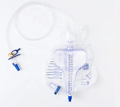 Good price Urine Meter Drainage Bag With Measure Bottle Disposable Collection Medical Grade PVC Material Urine Meter Bag CE ISO online