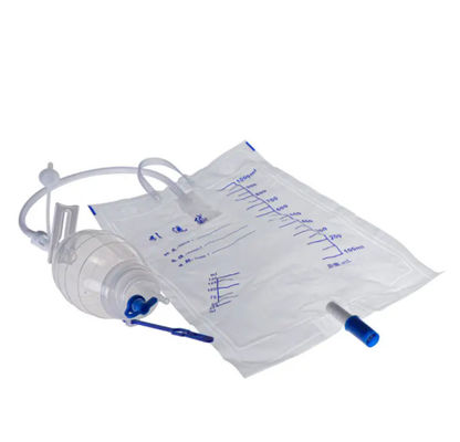 Good price Silicone Closed Wound Drainage System reservoir with anti-reflux valve Bulb silicone wall  used with silicone flat drain online