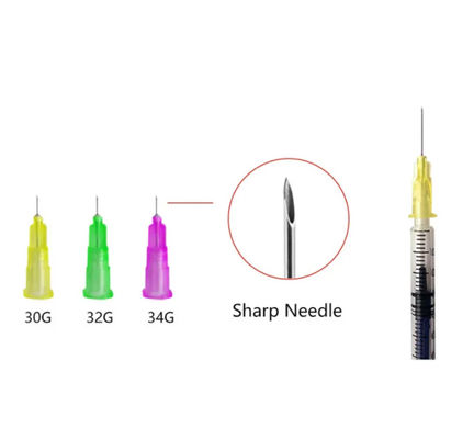 Good price Beauty Needles 34G 1.5MM 1.2MM medical micro multi needle for injection online