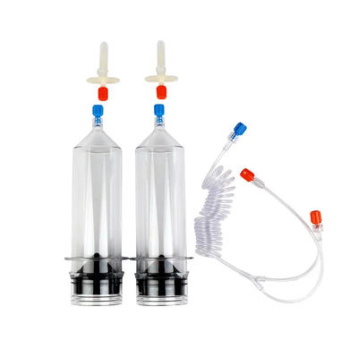 Good price Precision High-Pressure Syringe for Medical Imaging Enhanced CT/MRI Scans with Auto-Regulation Dual Channel Design online