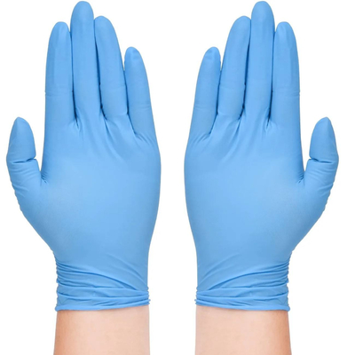 Good price Examination Powder Free Xl Nitrile Disposable Gloves Blue online