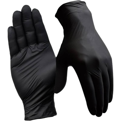 Good price Custom Disposable Medical Nitrile Gloves Safety Protective Examination Powder Free Blue Black online