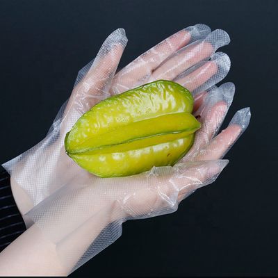 Good price Food-Grade Disposable PE Gloves with Non-Slip Embossed Texture and Individually Packed for Hygiene online