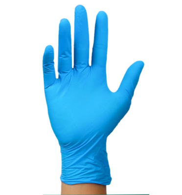 Good price Blue Disposable Nitrile Gloves Hand Protection Powder Free online