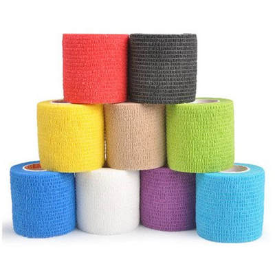 Good price CE Certified Non-Woven Self-Adhesive Bandage with Custom Patterns and 3 Years Shelf Life online