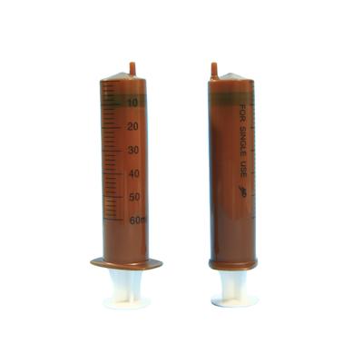 Good price Disposable Light-proof Luer Lock Syringe with EO Sterilization and 5 Years Shelf Life for Medical Applications online