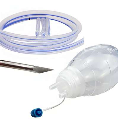 Good price Medical Spring-Activated Closed Wound Drainage System 400ML – Secure Drainage & Easy Drainage Tube online