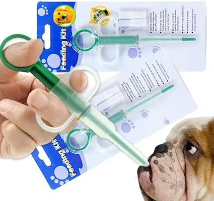 Good price CE Certified Medical Grade Plastic Pet Medication Dispenser Injection-Type Feeding Kit With Silicone Tips For Dogs Cats online