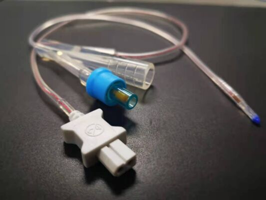 Good price 3-Way Temperature Probe Catheter Cardiac Surgery Consumables 100% Silicone Biocompatibility online