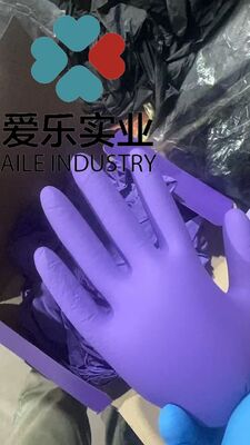 Good price Disposable Nitrile Gloves with AQL 1.5 Standard Latex-Free and Textured Fingertips for Enhanced Grip online
