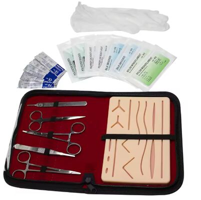 Good price Professional Surgical Suture Practice Kit with Superior Bio-fidelity, Pre-cut Wound Variety, and Clinical-Grade Instruments online