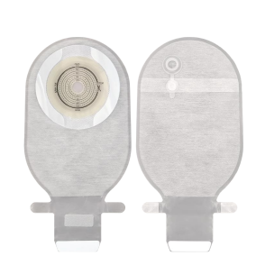 Good price Medical Consumables one piece colostomy bags combining skin barrier and pouch into a single unit for easy ostomy management online
