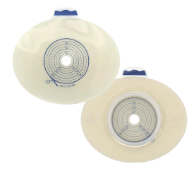 Good price Medical Consumables two piece skin barriers with max cut 45mm and KC50 flange for connection and gentle skin adhesion in ostomy care online
