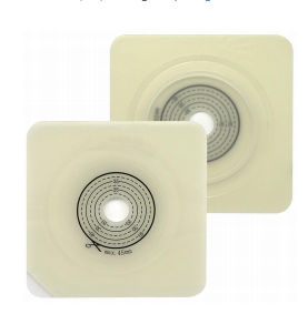 Good price Medical Consumables two piece skin barriers providing secure interface between stoma and pouch with flexible flange sizes online