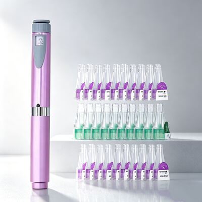 Good price 60 Unit Reusable Peptide Pen Iniector with Clear Scale Design&Travel Case With 2pcs 3ml Cartridges online