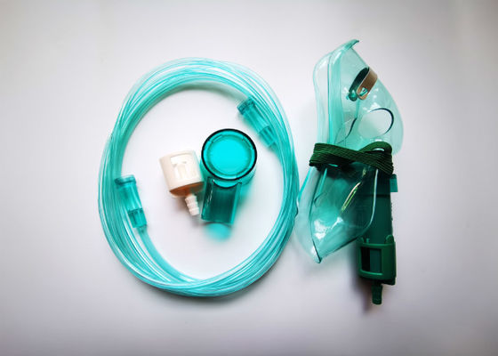 Good price L Transparent Venturi Oxygen Delivery Mask Air Entrainment Oxygen Therapy Devices online